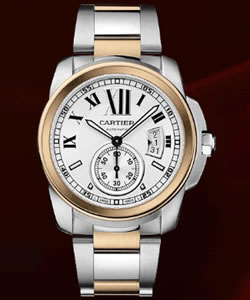 Fake Calibre De Cartier watch W7100036 on sale